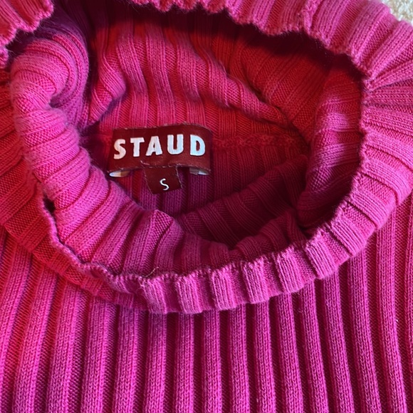 Pink STAUD crop top - Picture 2 of 2